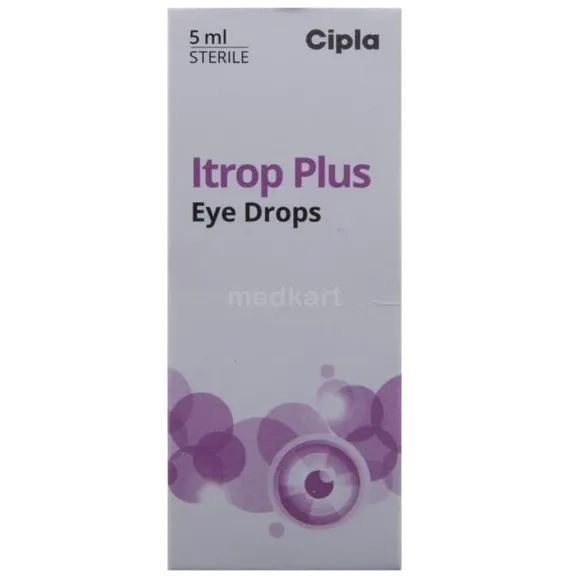 itrop plus eye drops 5 ml
